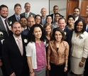 NSF-nominated PECASE awardees met with Director France Cordova.